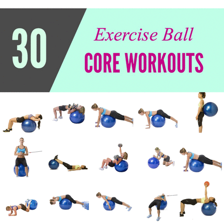 30 Best Stability Ball Exercises To Improve Your Core Strength
