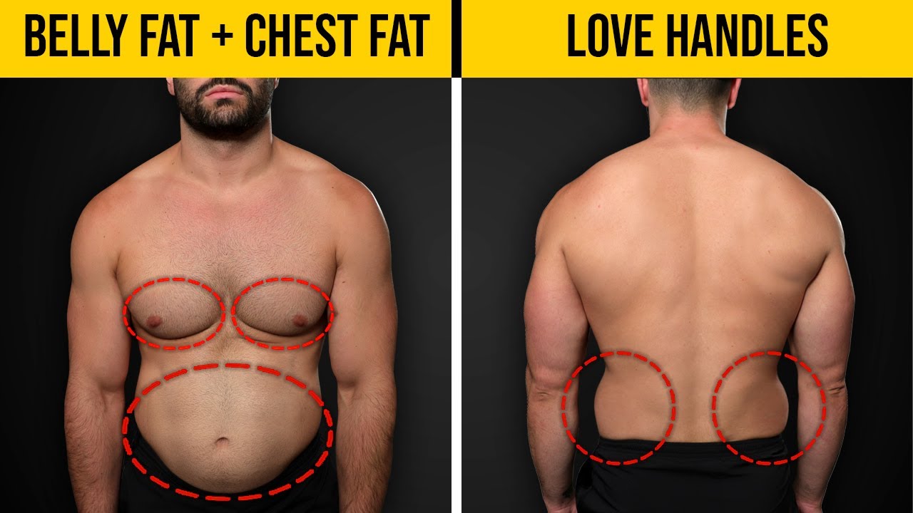 How to Lose Fat for Men: How to Shed Love Handles, Belly, And Chest Fat