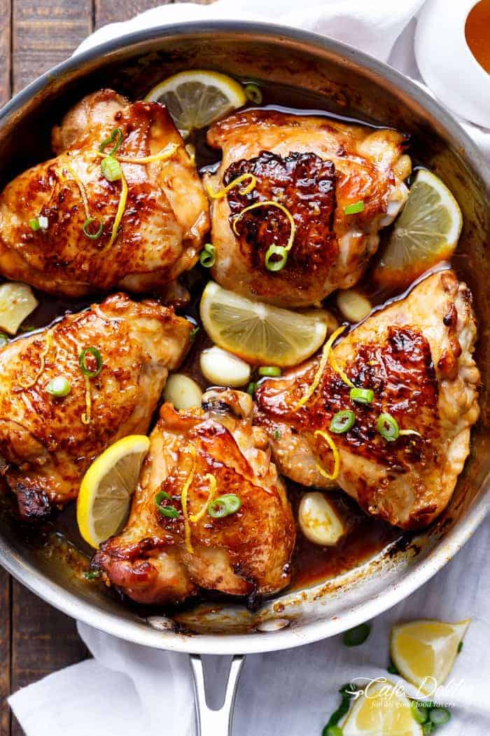 This Sticky Chinese Lemon Chicken Recipe Is So Good You Will Want to Make It Every Night for Dinner